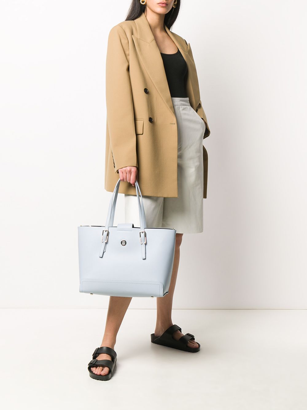 фото Tommy hilfiger сумка-тоут с логотипом