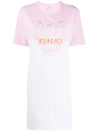 pink and white kenzo shirt