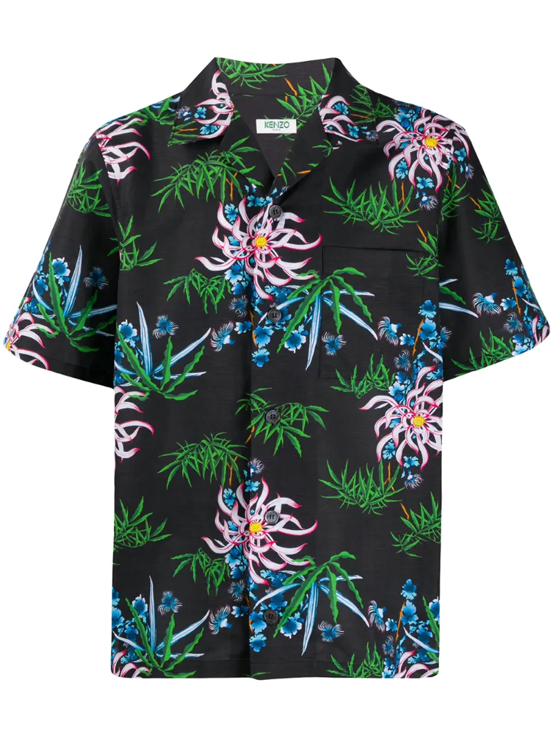 KENZO SEA LILY CASUAL SHIRT