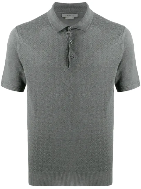 Corneliani knitted polo top