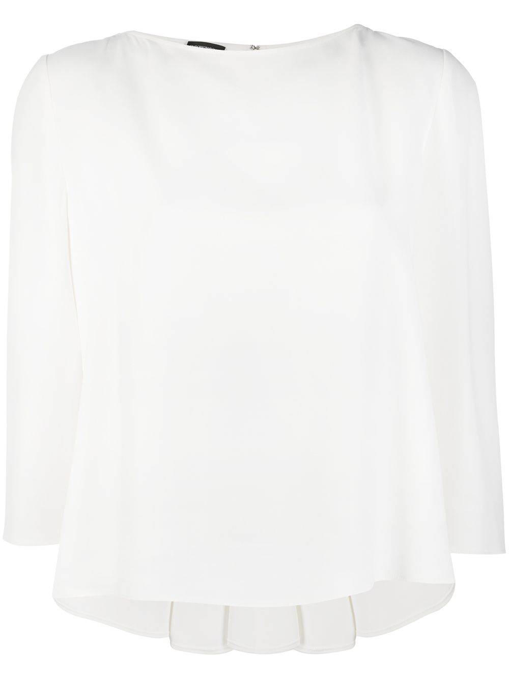 фото Emporio armani блузка с расклешенными рукавами три четверти