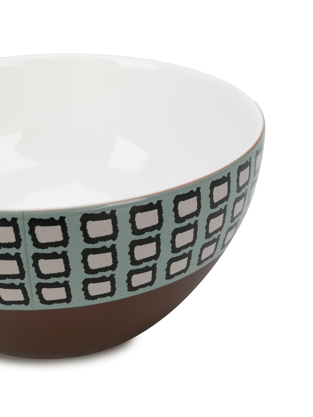 фото Marni market geometric print bowl