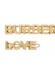 Burberry logo and love hair clip set