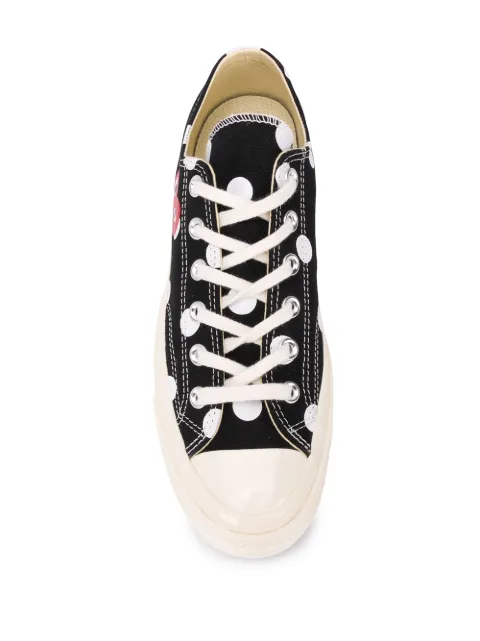 Comme Des Garçons Play x Converse x Comme Des Garcons Chuck 70 Ox sneakers AZK114001 - 3