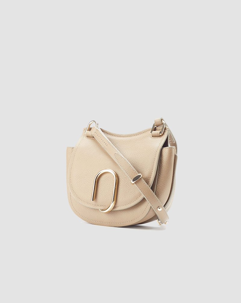 Alix Mini Hunter-coffee #1 Alix Mini Hunter, A bag can make or break an outfit. It's a good thing this coffee-leather mini Alix shoulder bag from 3.1 Phillip Lim will only make your outfit shine, thanks to its gold-tone hardware. The perfect accessory. Featuring a foldover top with magnetic closure, an internal slip pocket, gold-tone hardware and a shoulder strap. - 1