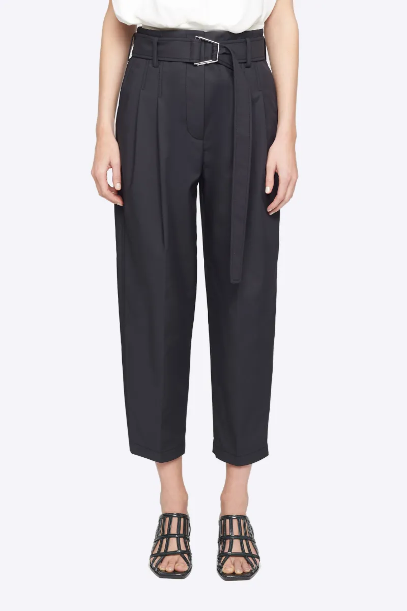Belted Utility Pant in black | 3.1 