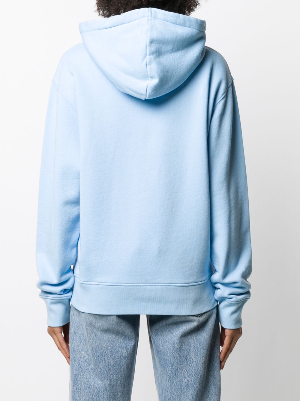 фото Maison kitsuné logo print hoodie