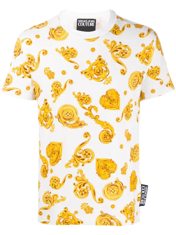 yellow versace jeans