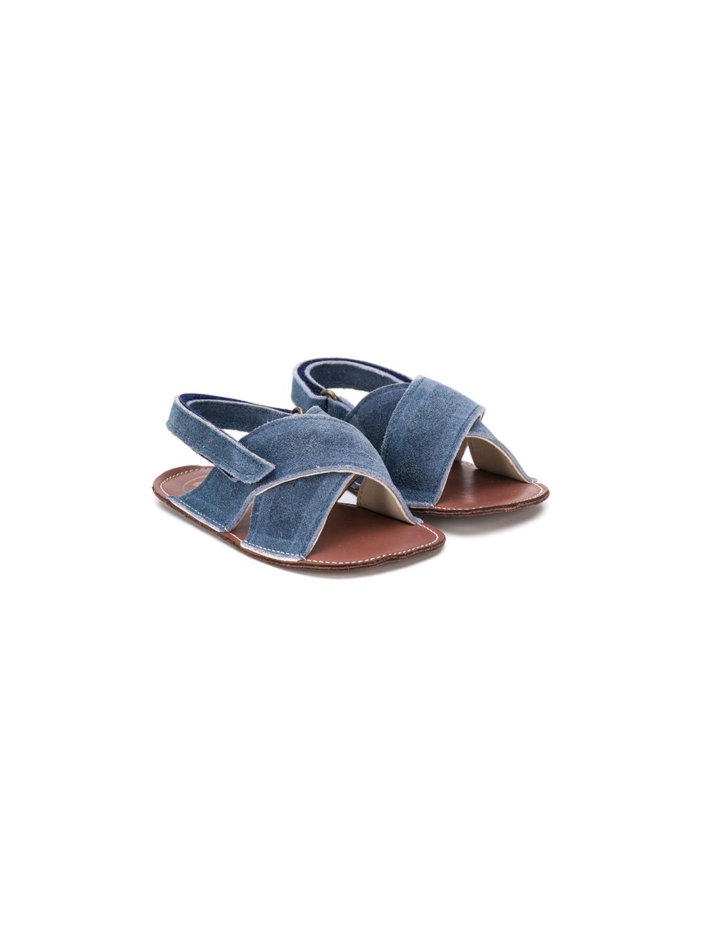 фото Pèpè suede open toe sandals