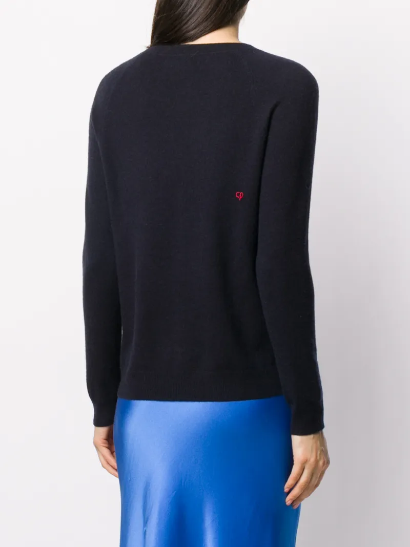 CHINTI & PARKER DREAMER INTARSIA KNIT JUMPER