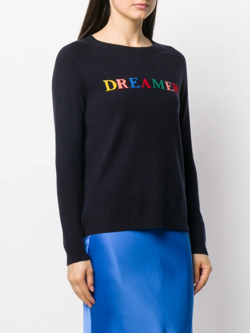 CHINTI & PARKER DREAMER INTARSIA KNIT JUMPER