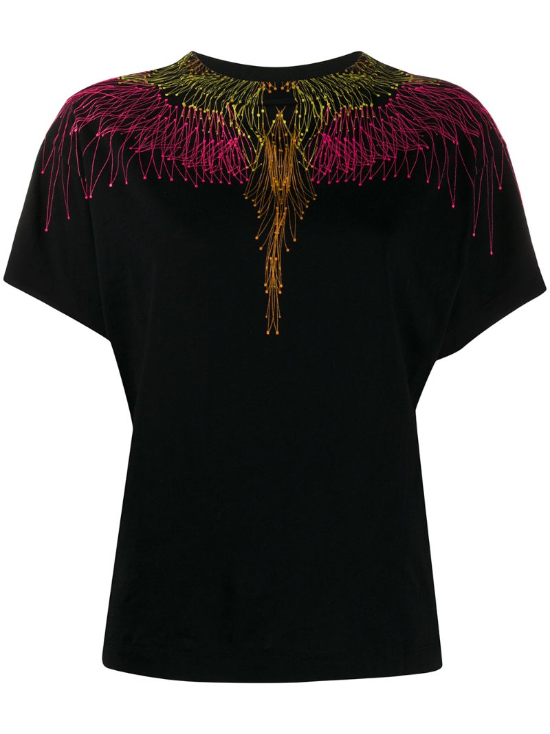 Marcelo Burlon County Of Milan Wings T In Black