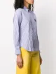 Comme Des Garçons Play stripe print heart shirt