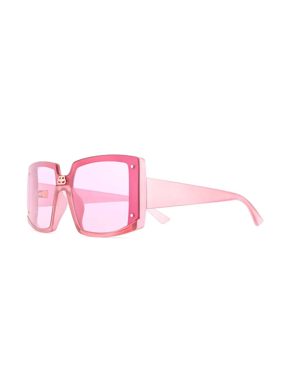 фото Balenciaga eyewear солнцезащитные очки shield square