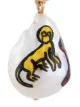 Bottega Veneta Brinco único com pingente de macaco