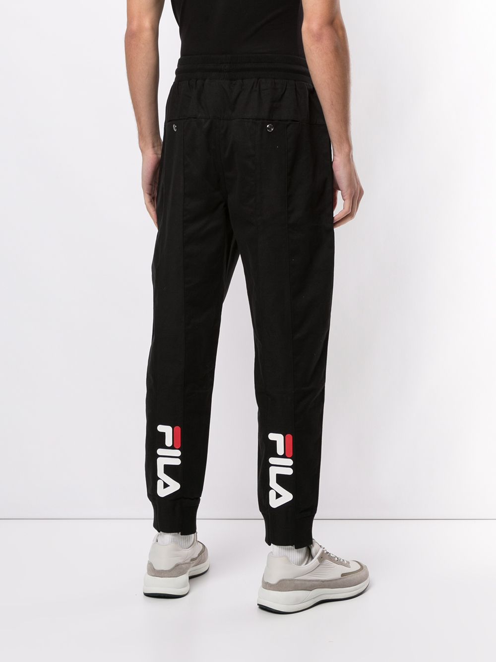 фото Fila спортивные брюки с кулиской и логотипом