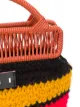 Marni Market striped knit tote bag