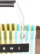 Marni Market ストライプ ハンドバッグ