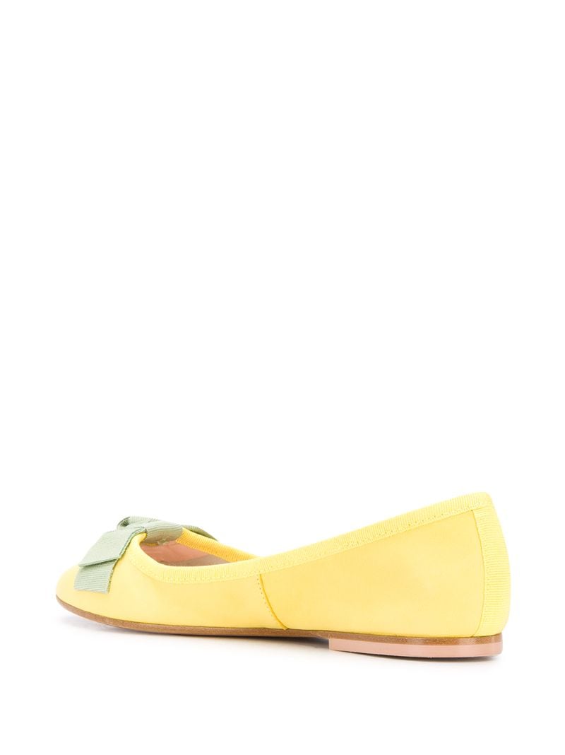 Shop Anna Baiguera Annette Ballerina Shoes In Yellow