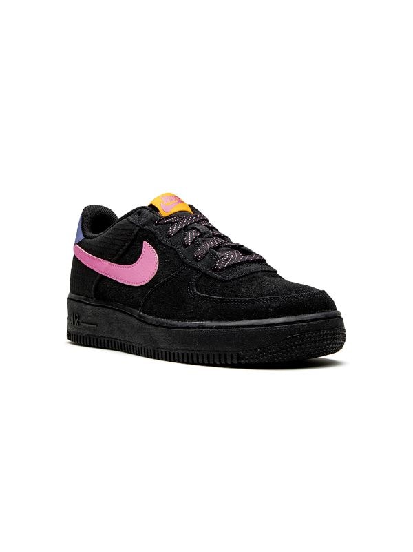 air force 1 kids black