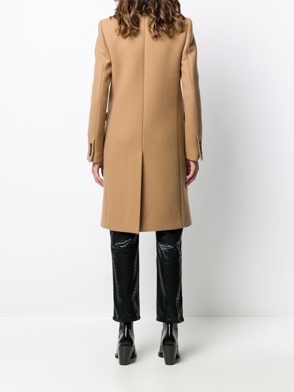 saint laurent camel coat