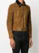 Saint Laurent veste courte à col contrastant