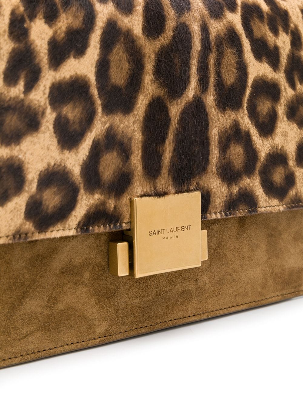 Saint Laurent Leopard Print Clutch - Farfetch