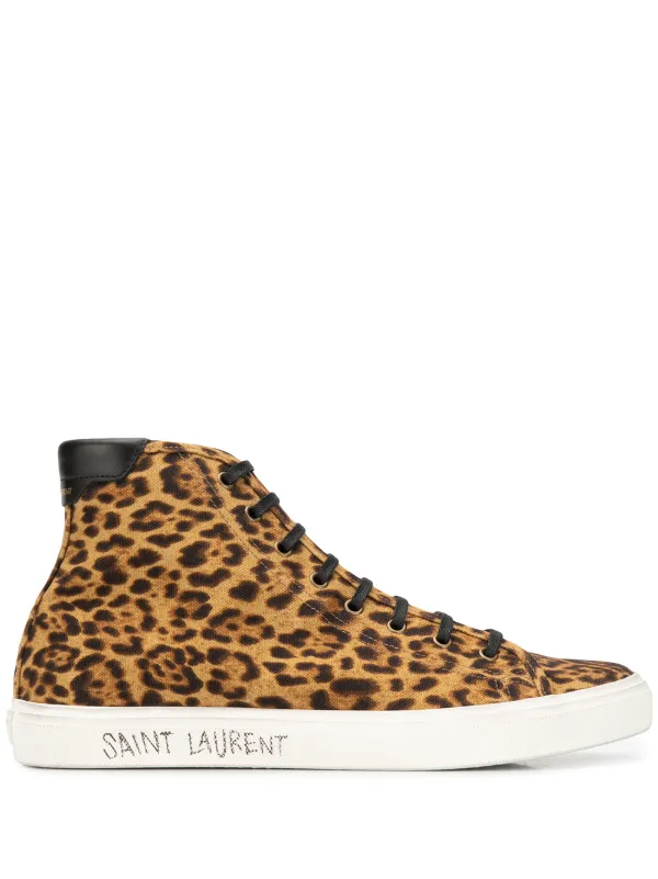 leopard high top sneakers