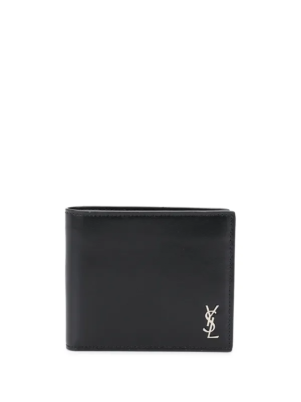 Saint Laurent Men's Logo Leather Wallet