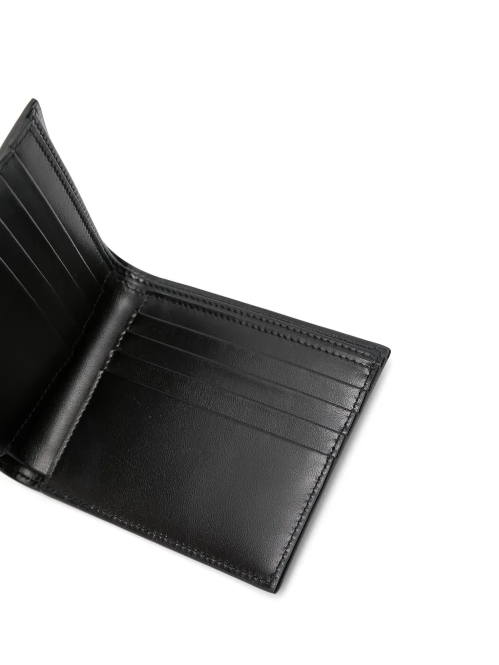 Saint Laurent Tiny Cassandre East/West Wallet | Black | FARFETCH