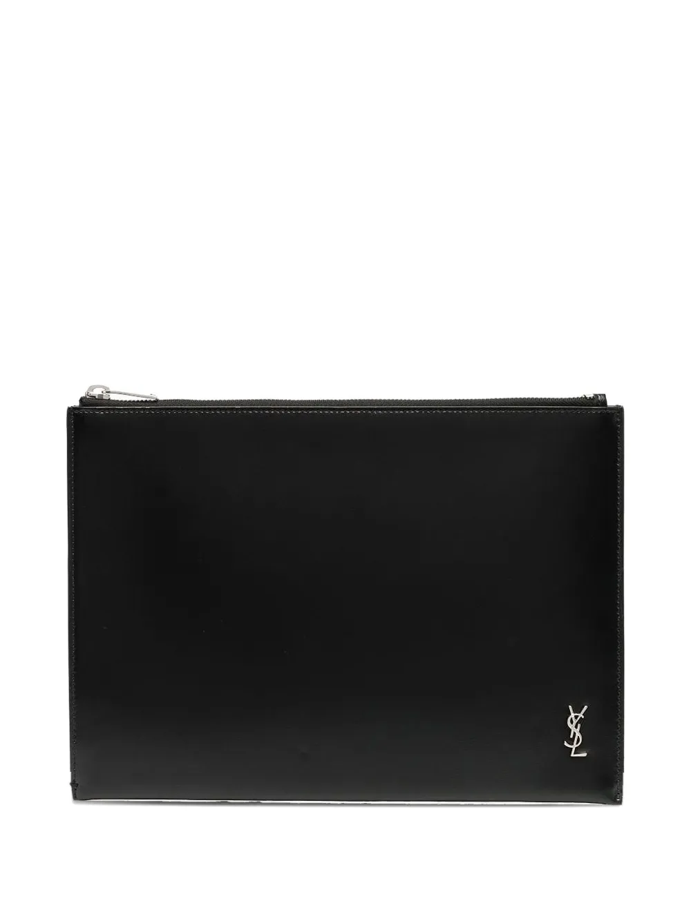 Saint Laurent Tiny Monogram tablet holder 21cmx29cm | Black | Image 1