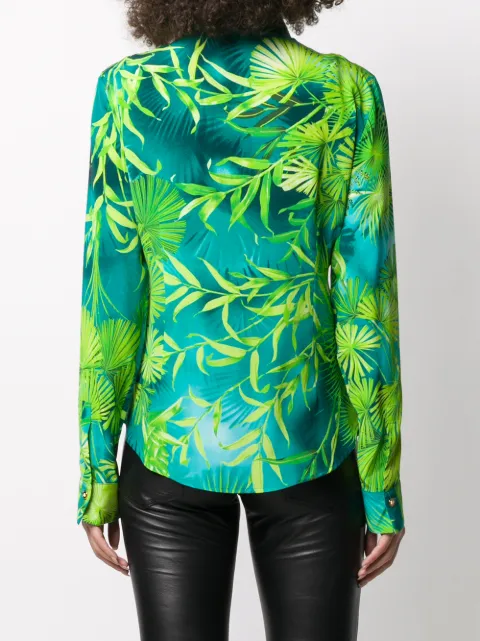 versace jungle print shirt
