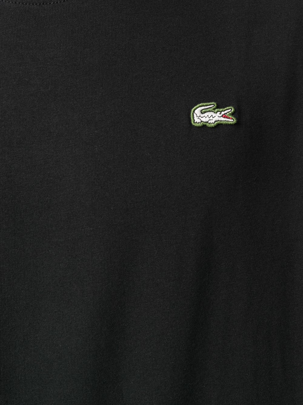 фото Lacoste live logo patch crew-neck t-shirt