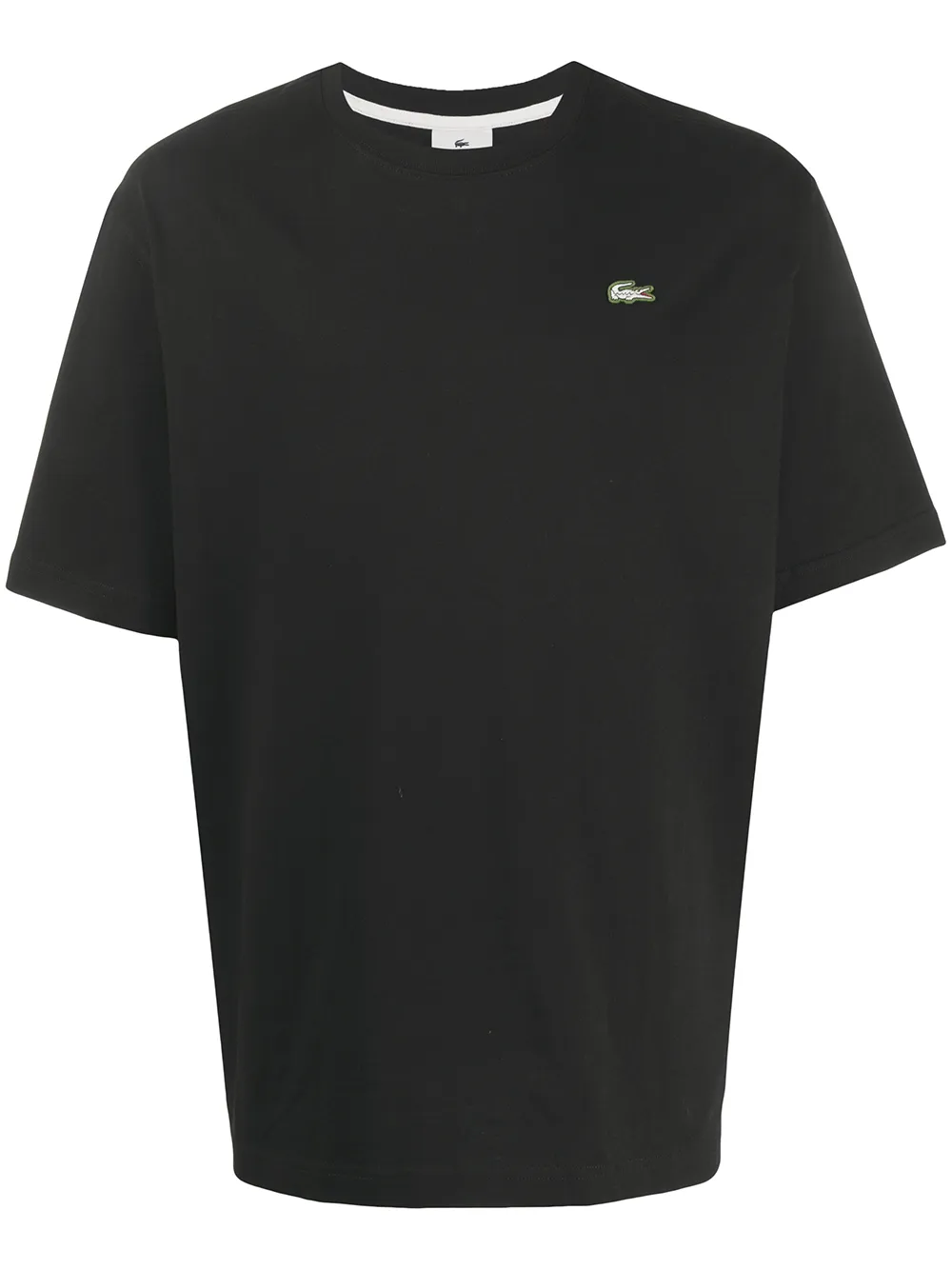 фото Lacoste live logo patch crew-neck t-shirt