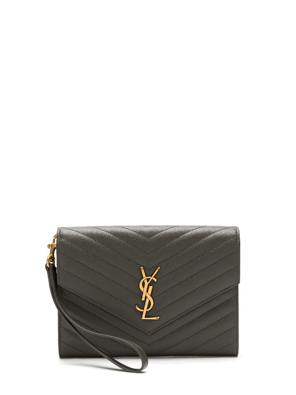 monogram clutch