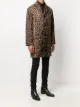 Saint Laurent leopard print coat