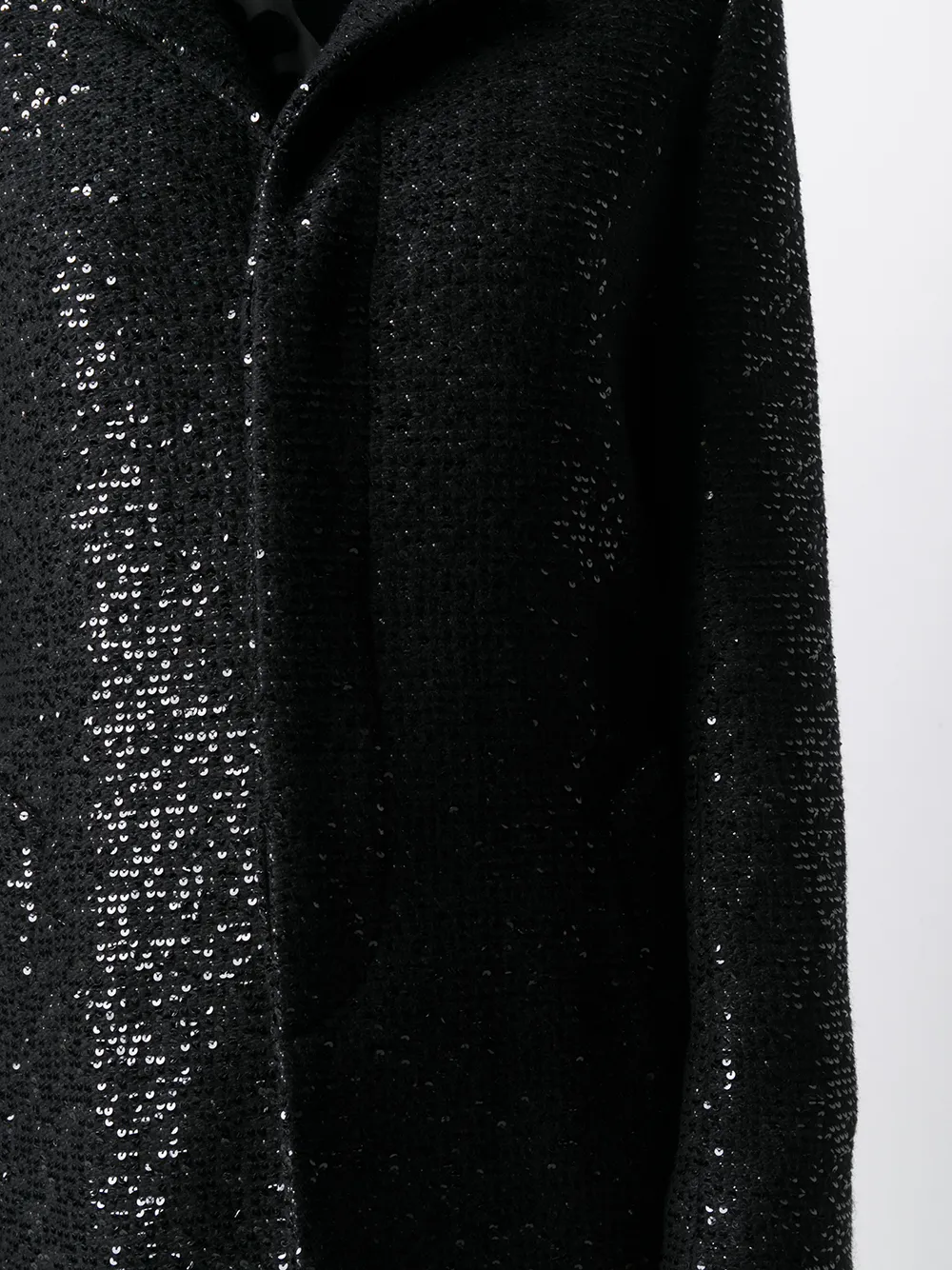 фото Saint laurent короткое пальто с пайетками