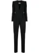 Image 1 of Saint Laurent deep V-neck tailored jumpsuit