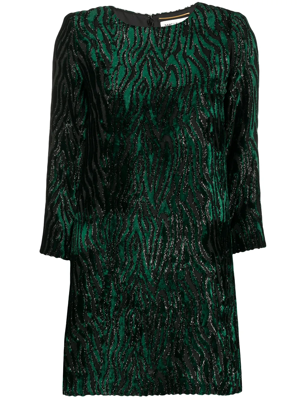 robe courte à manches longues