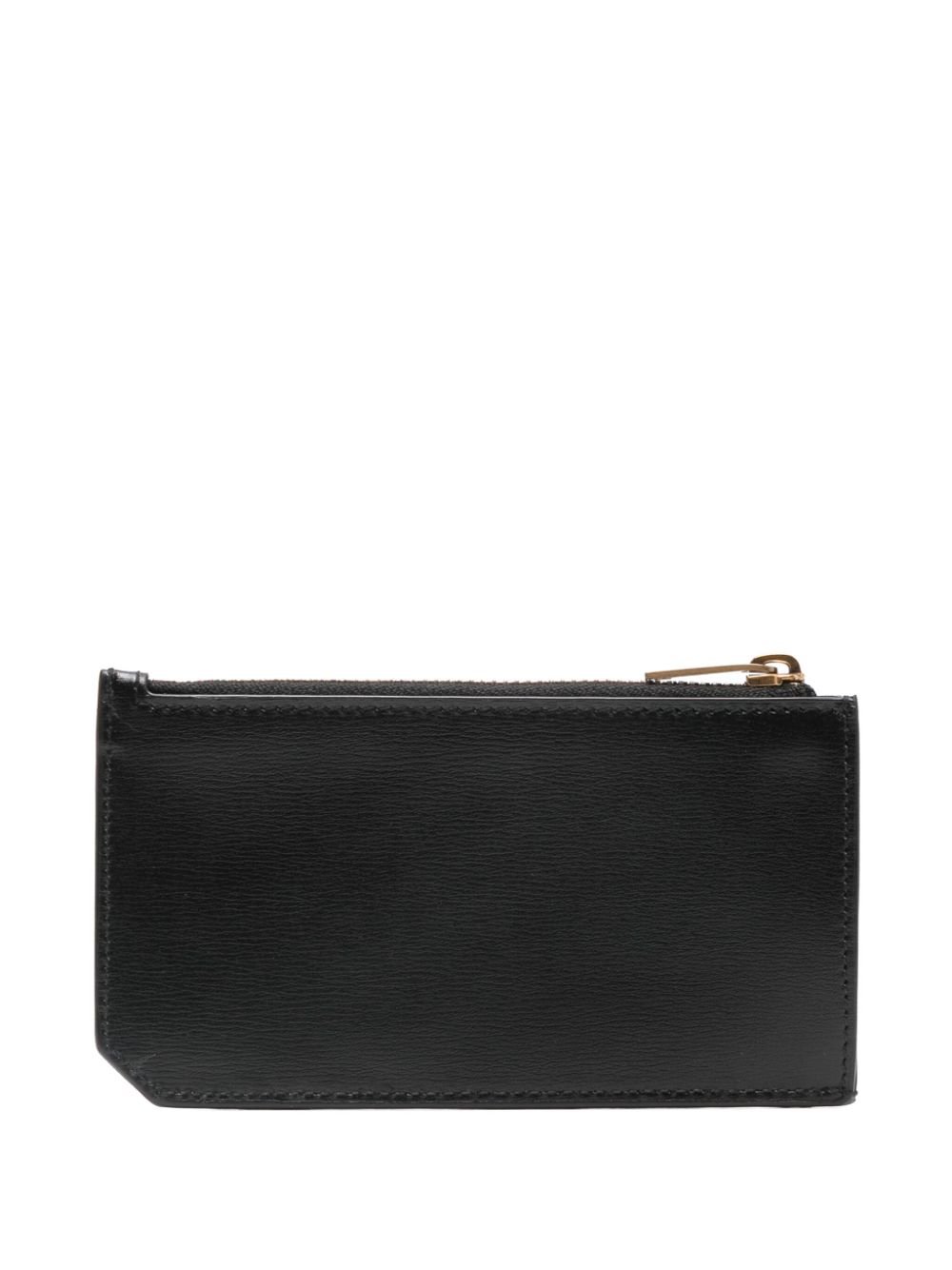 Saint Laurent Tiny Cassandre card holder - Black