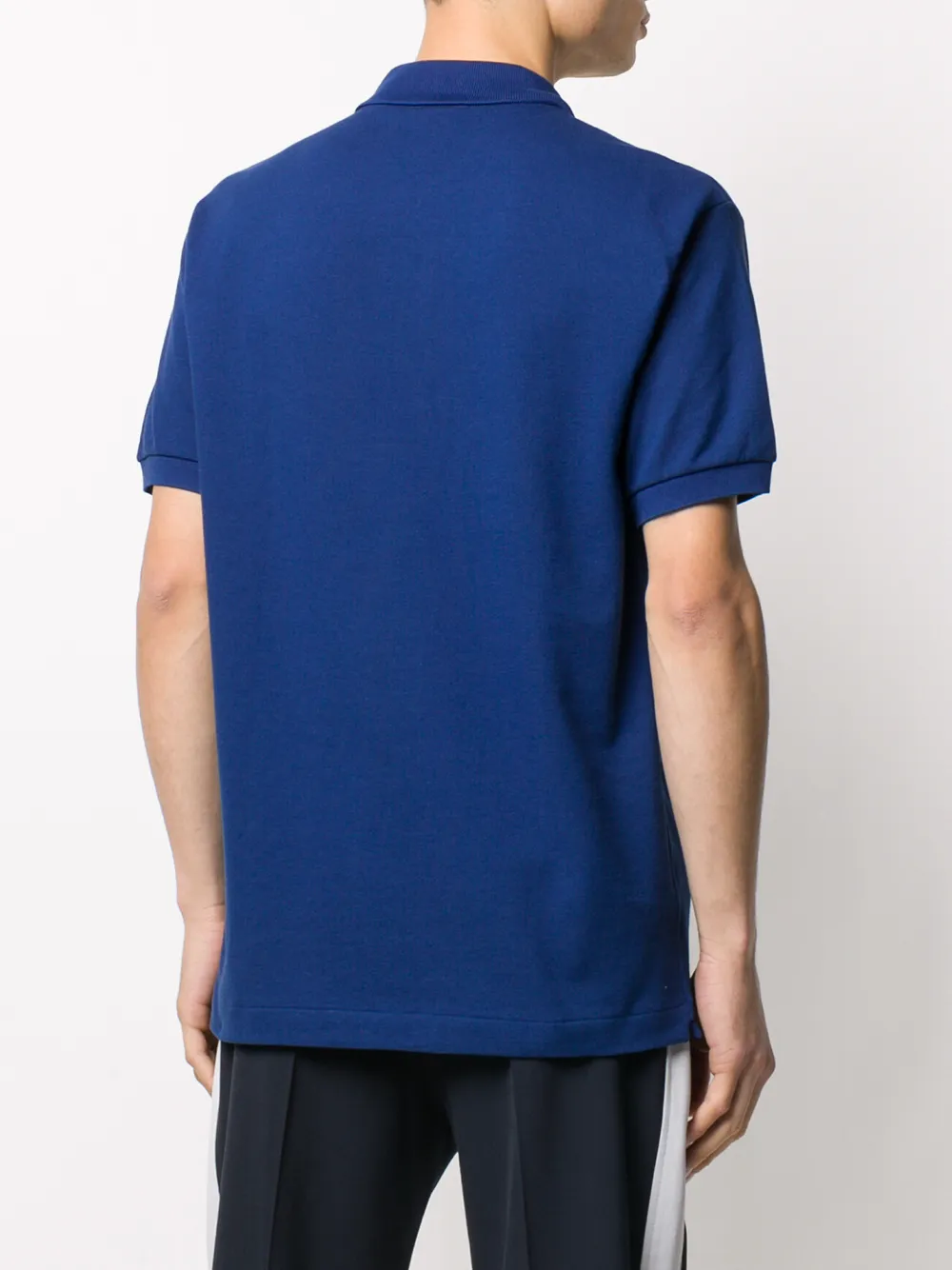 Lacoste Poloshirt met geborduurd logo Blauw