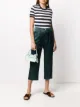 Image 2 of Jejia silk cropped straight leg trousers
