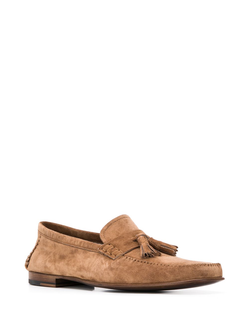 фото Fratelli rossetti suede tassel loafers