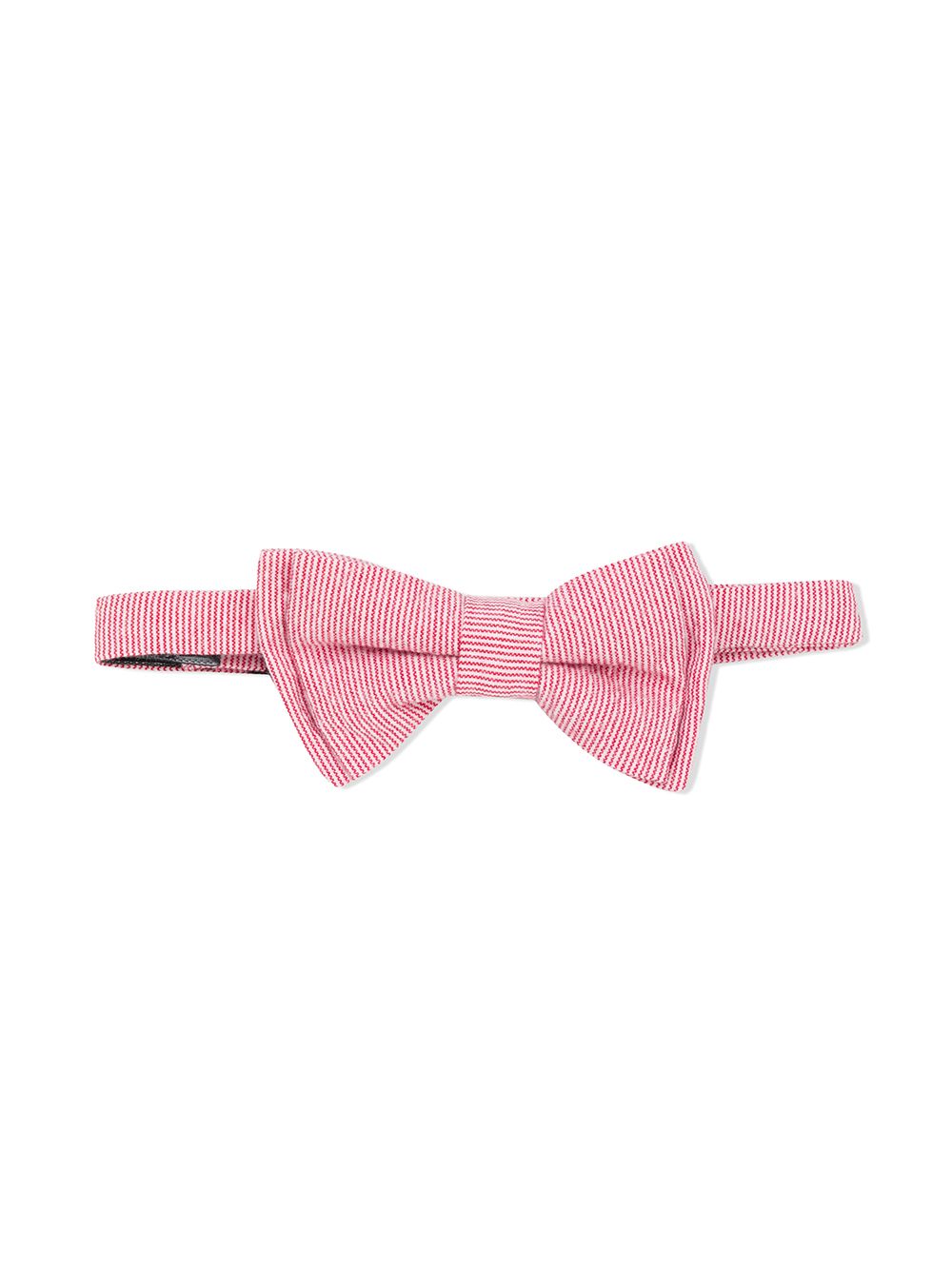 Harmont & Blaine Junior Kids' Striped Bowtie In Red