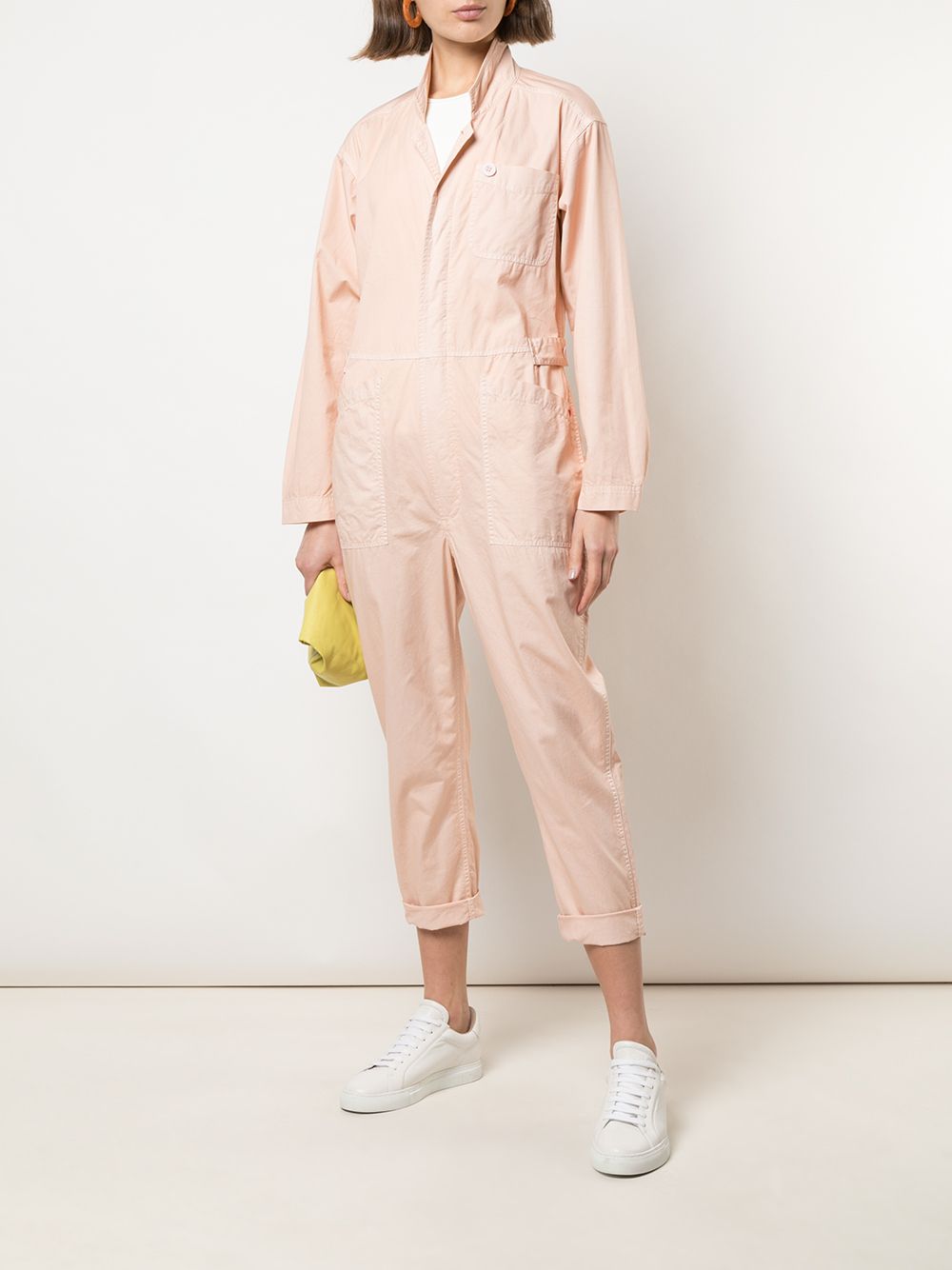 фото Sundry cropped leg boiler suit