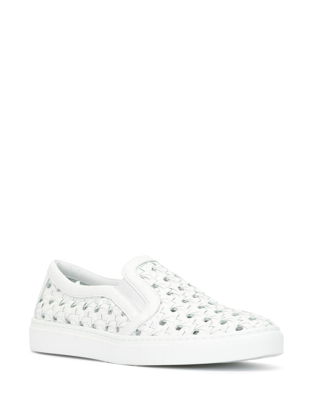 Madison.Maison Geweven sneakers - Wit