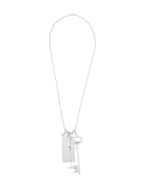 MM6 Maison Margiela key pendant necklace