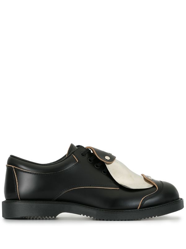 Homme Plus Metal Plate lace-up Shoes 