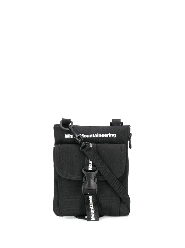 white mountaineering bag