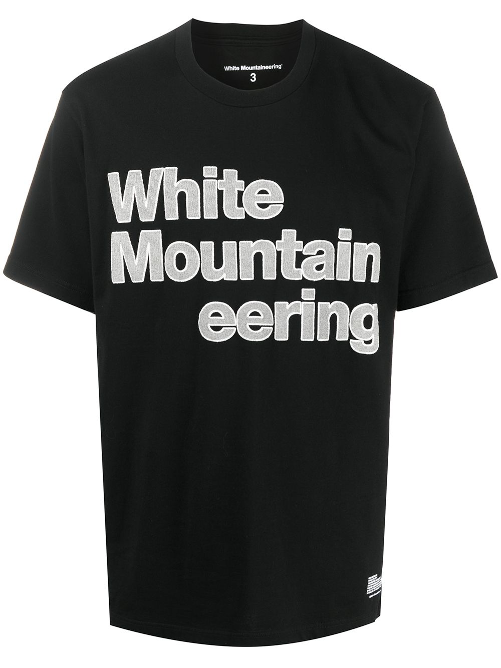 фото White mountaineering футболка с логотипом